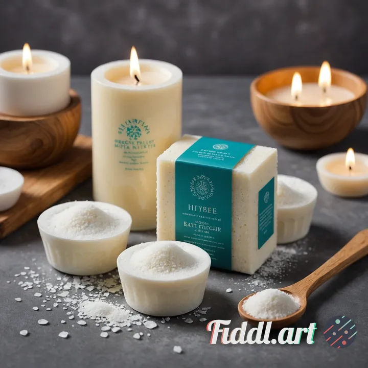 Product ad image spa high end bath fizzy