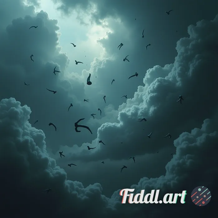 storm with many penises flying around