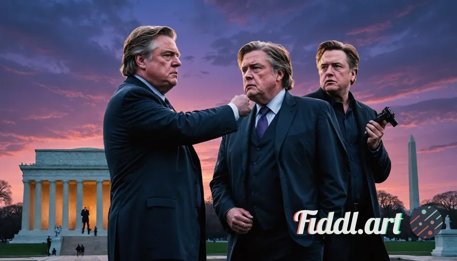 Media Index 0 | A dramatic and intense confrontation between Steve Bannon make sure it’s actually Steve Bannon, a fa