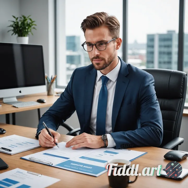 Very realistic and professional image for business account