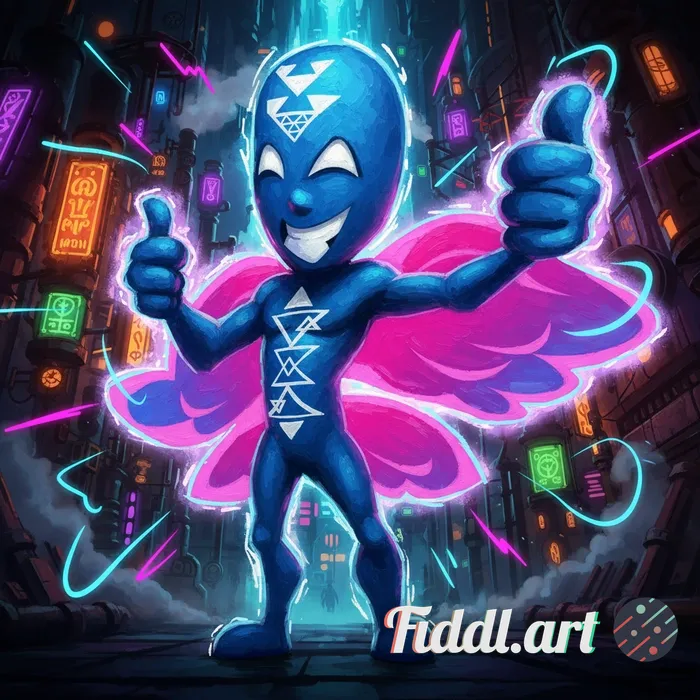 Transform this character into a painterly cinematic style inspired by Arcane, with hand-painted text