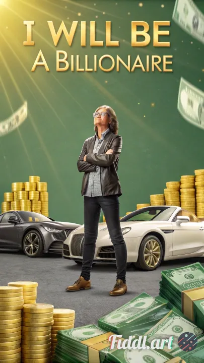 I want a be billionaire. It's must come true.. amin....