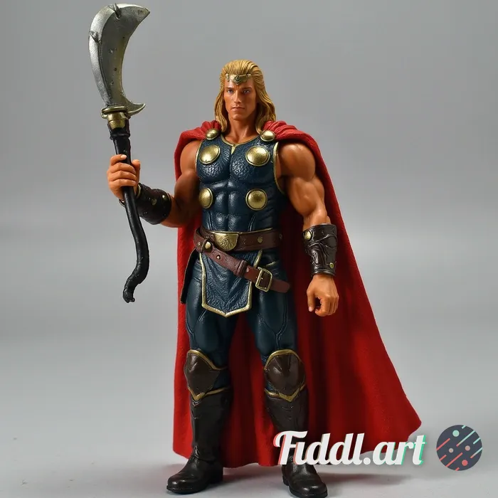 man as thor action figure