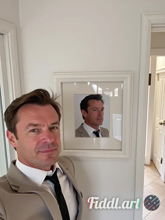 Place this exact man in a selfie with hugh jackman