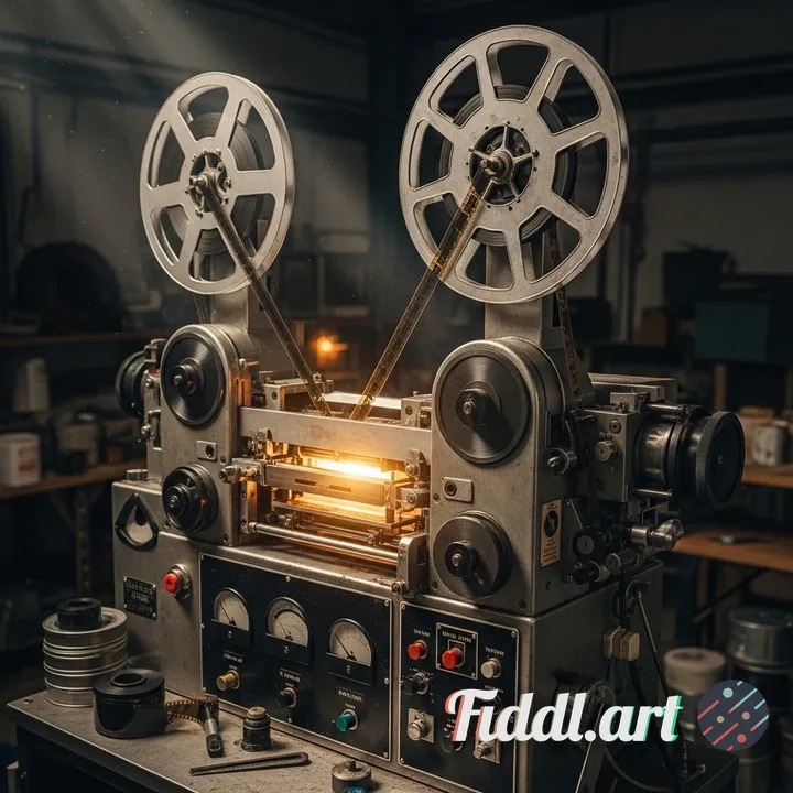 Maszyna do kopiowania taśm filmowych 