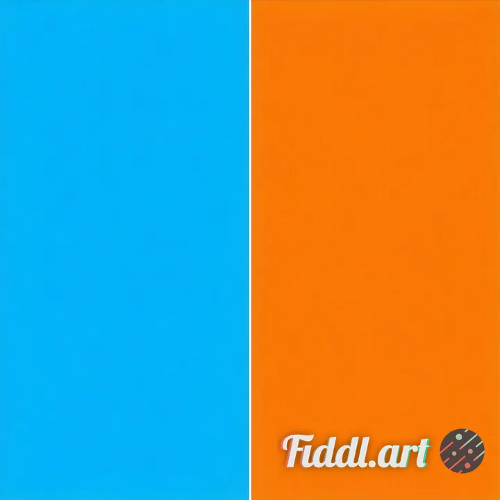 change blue color to orange color