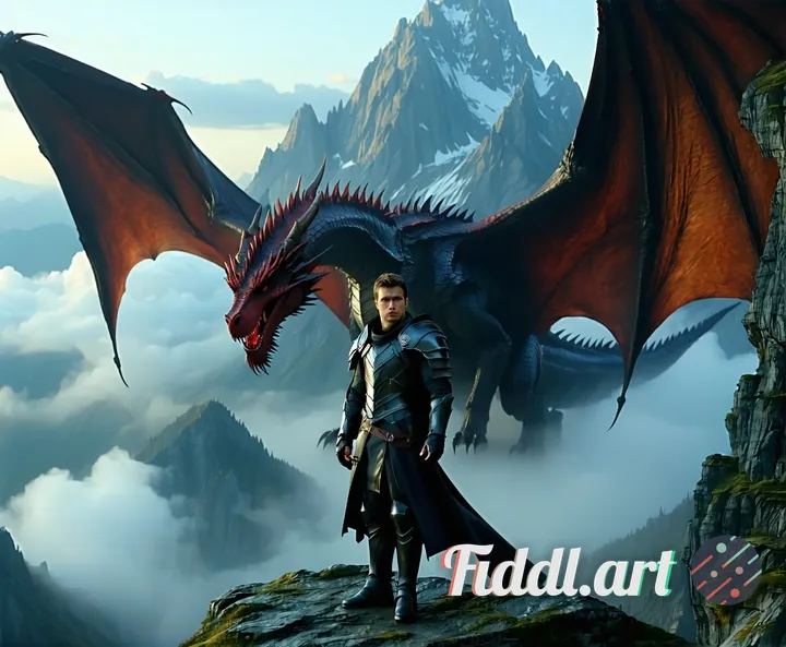 epic fantasy scene, cinematic wideshot 2:1 aspect ratio, a close up of  strong brooding male with th