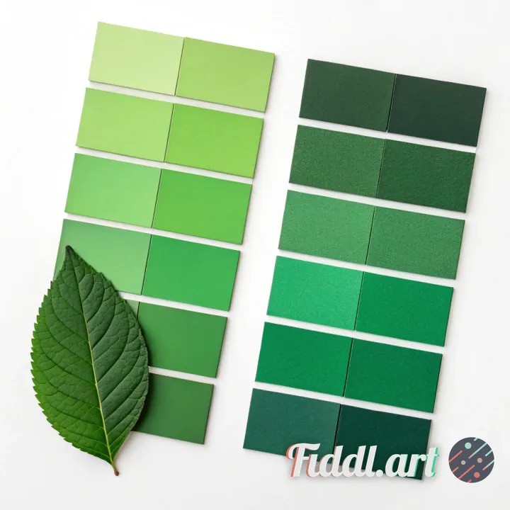 create to green colour