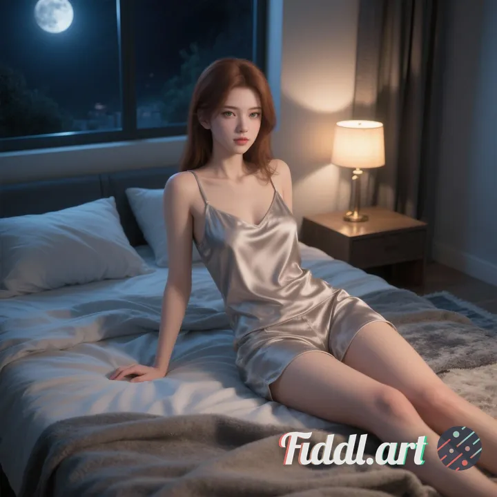 Create a cinematic DAZ Studio–style 3D render of the same female character shown in the reference.
P