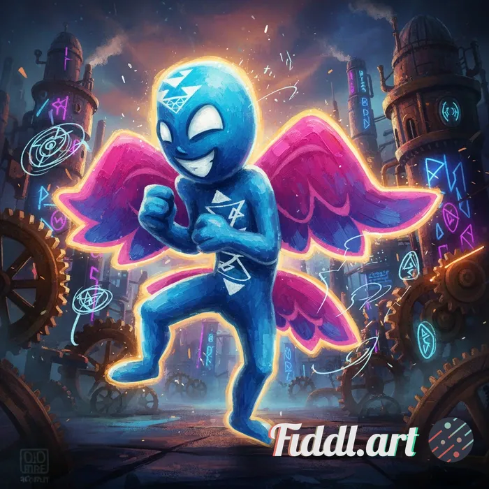 Make a new version of this character to make it look like that: richly detailed painterly cinematic 