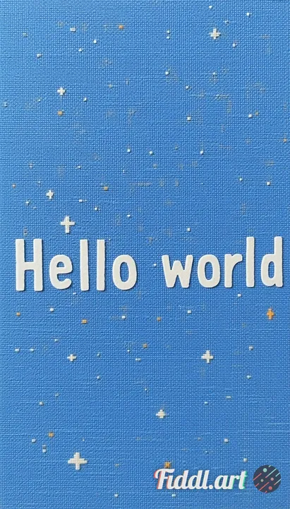 Hello world 