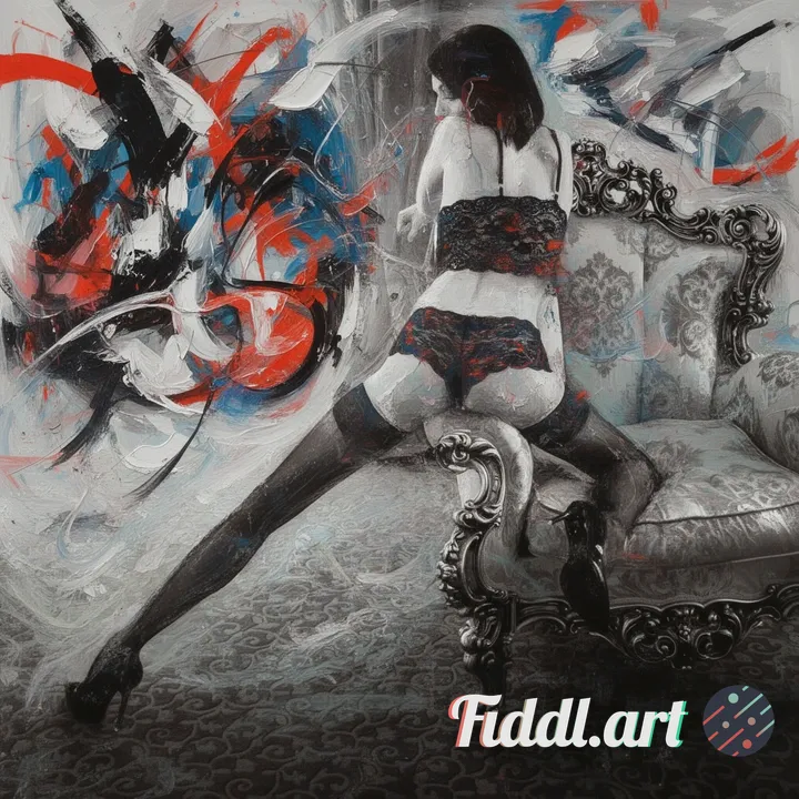 Erstelle aus dem Referenzfoto eine modernes Kunstwerk 