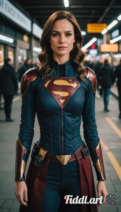 Make this woman dressed as Rapunzel. 