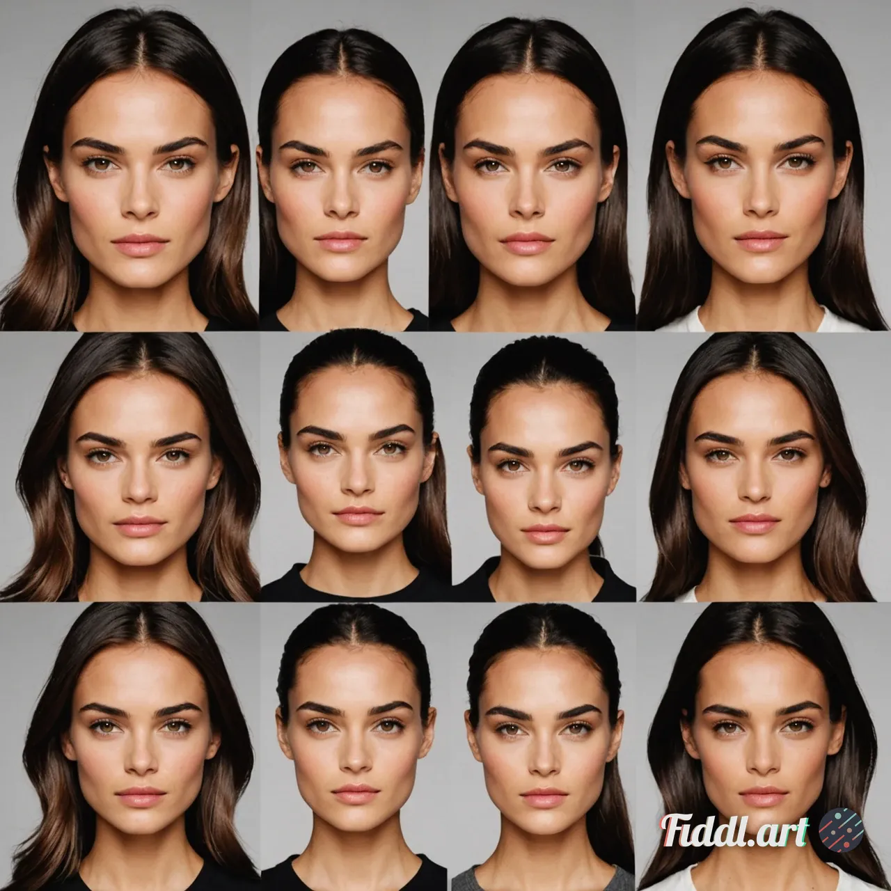 [Face Shape & Proportion]
- Face shape: Elongated
- Jaw: Square jawline
- Chin: Rounded
- Vertical t