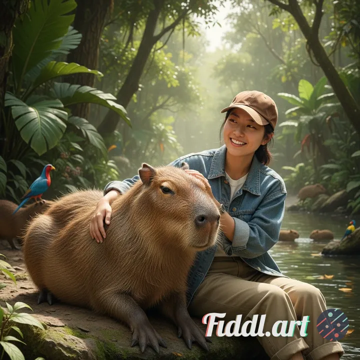 AI-generated image by @capybara