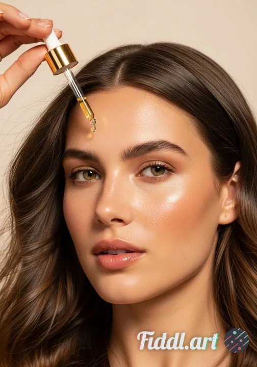 High-resolution 9:16 vertical portrait of a female model, inspired by reference pose, holding a clea