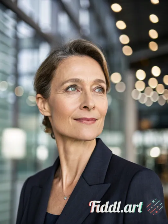 head-and-shoulders (no crop above hair), subject ≥ 70–85% of frame, eyes near top third, modern offi