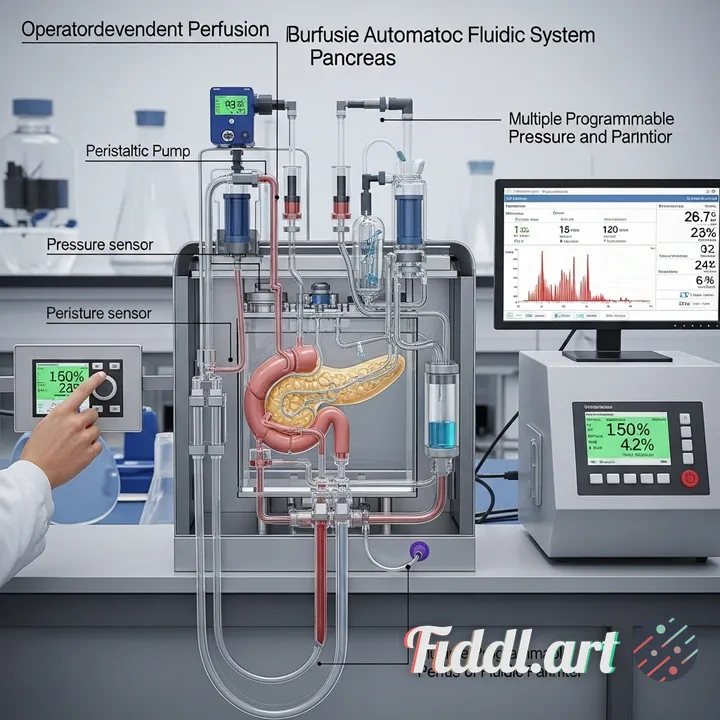 Operator-Dependent Perfusion Automated fluidic systems with programmable pressure/flow parameters to