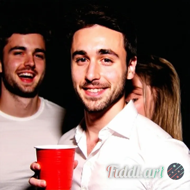 Make it so that the person on the left side is in the party (put his face instead of the guy behind 
