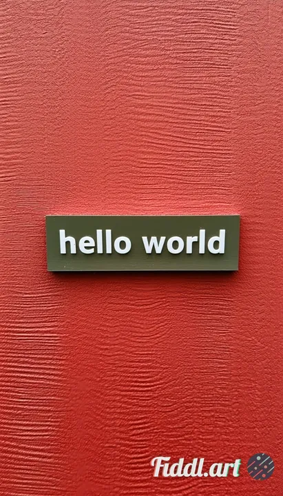 Hello world 