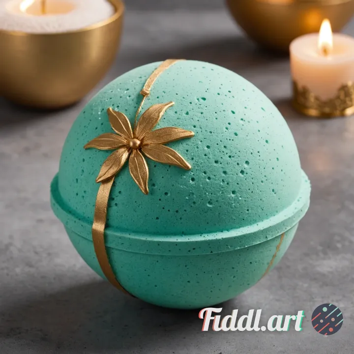 High end spa bath bomb product image 