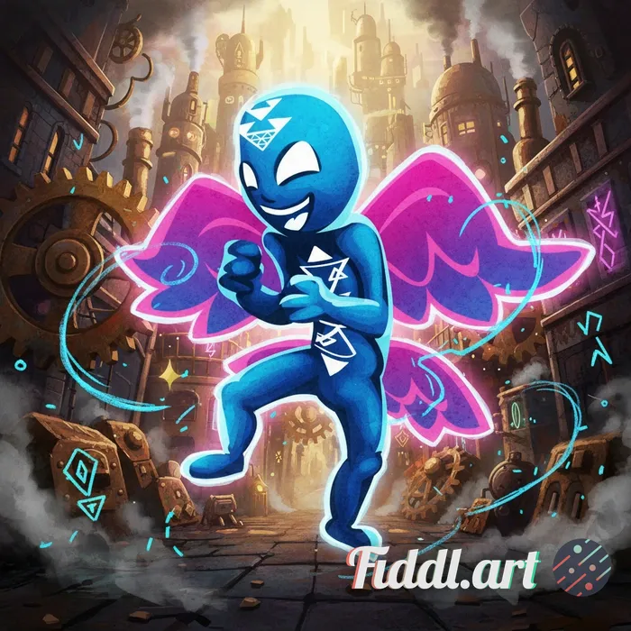 Make a new version of this character to make it look like that: richly detailed painterly cinematic 