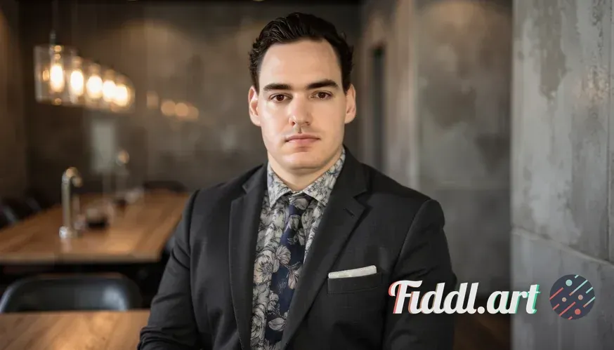 photoshoot of a man wearing a suit