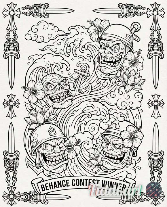 AI-generated artwork by @seth on Fiddl.art.