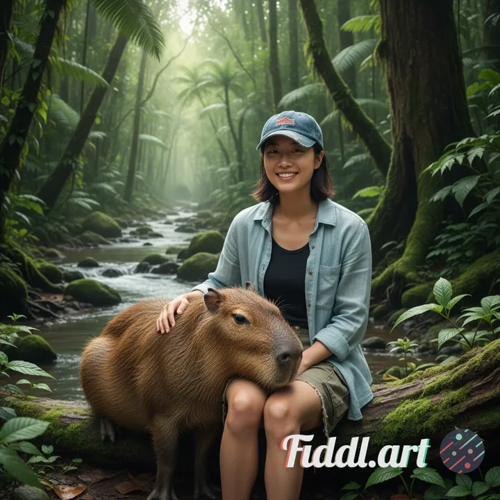 AI-generated image by @capybara