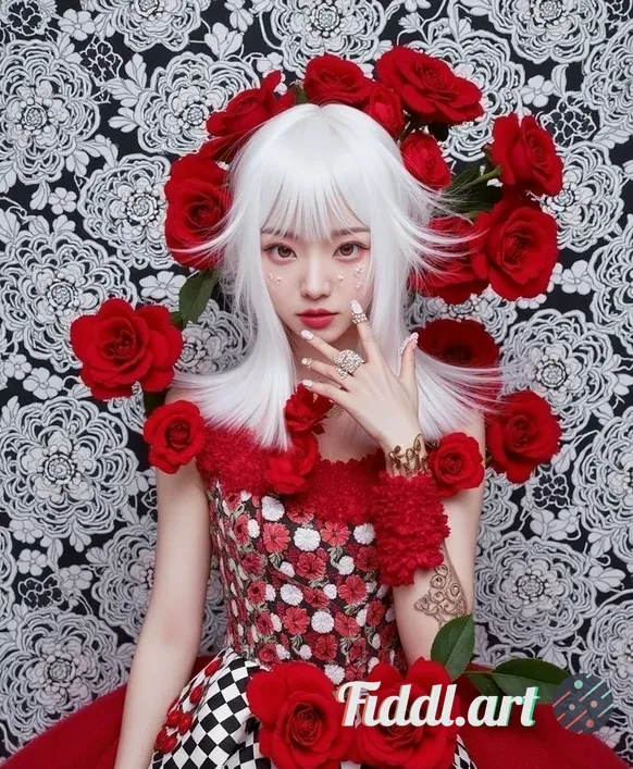 pop surrealism, strange poses, mise-en-scène, perfect anatomy, 24 year old model, kyary pamyu pamyu,