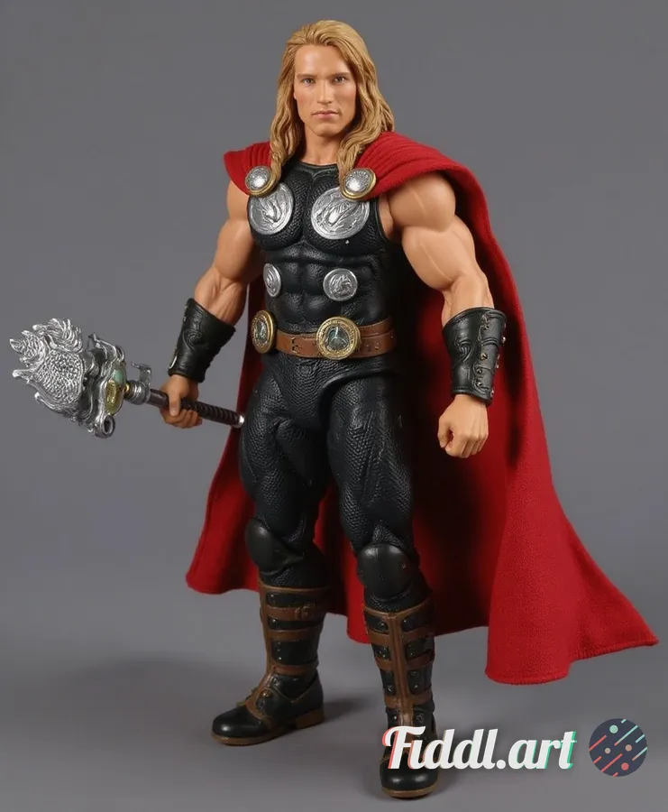 man as thor action figure