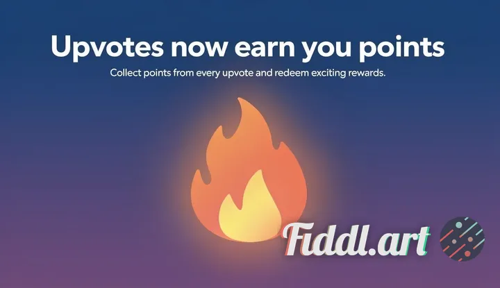 A sleek minimalist banner promotion with a dynamic fire icon glowing with vibrant orange-to-yellow g