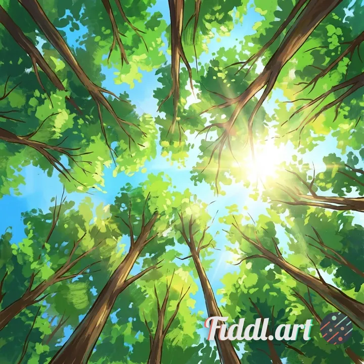 Turn the image into an anime style painting