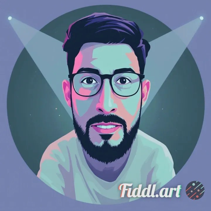 create a good DJ profile picture for me