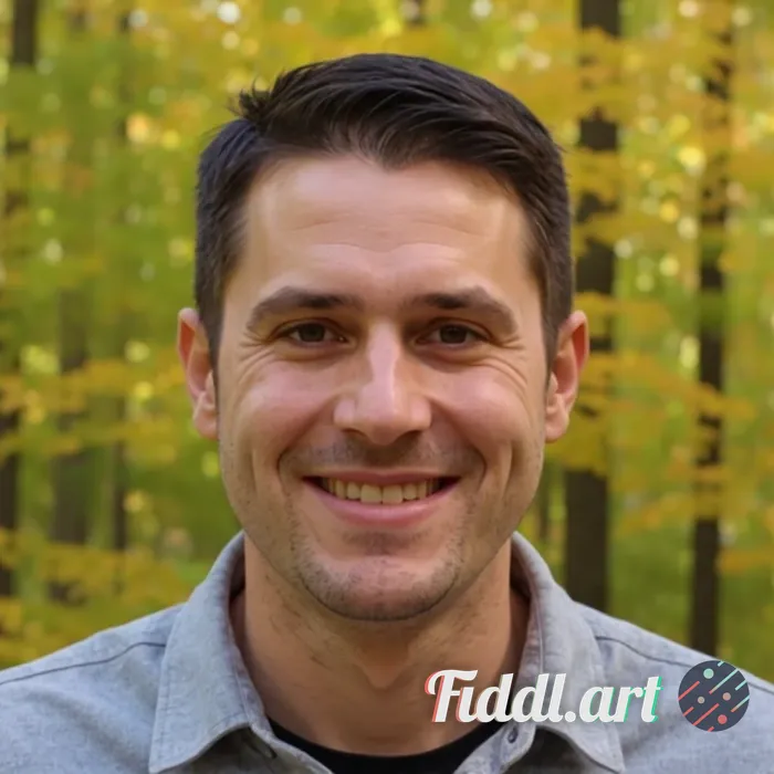 A professional looking headshot matching the input image person. Can you not have stubble and remove