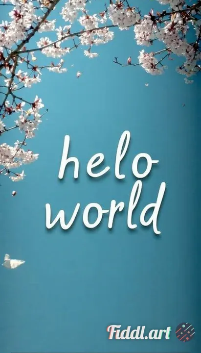 Hello world 