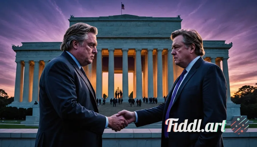Media Index 0 | A dramatic and intense confrontation between Steve Bannon make sure it’s actually Steve Bannon, a fa