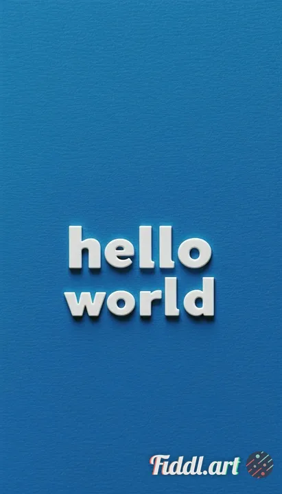 Hello world 