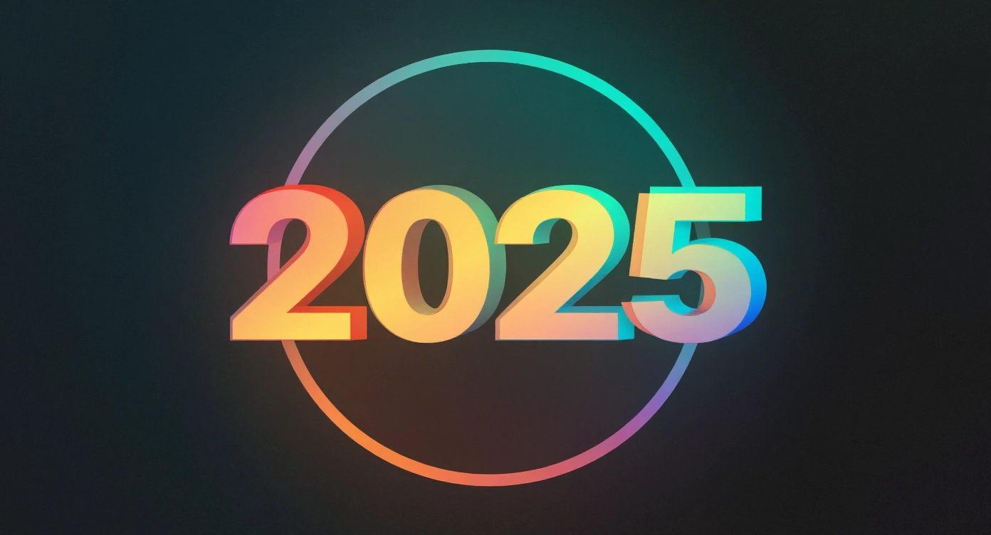 An infographic illustrating Fiddl.art's significant user and revenue growth in 2025, featuring stylized charts, diverse user icons, and flowing AI-generated artwork, all rendered i