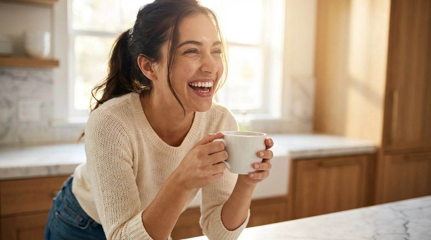 A hyper-realistic AI-generated portrait of a woman with detailed skin, hair, and soft lighting, demonstrating advanced photorealism.