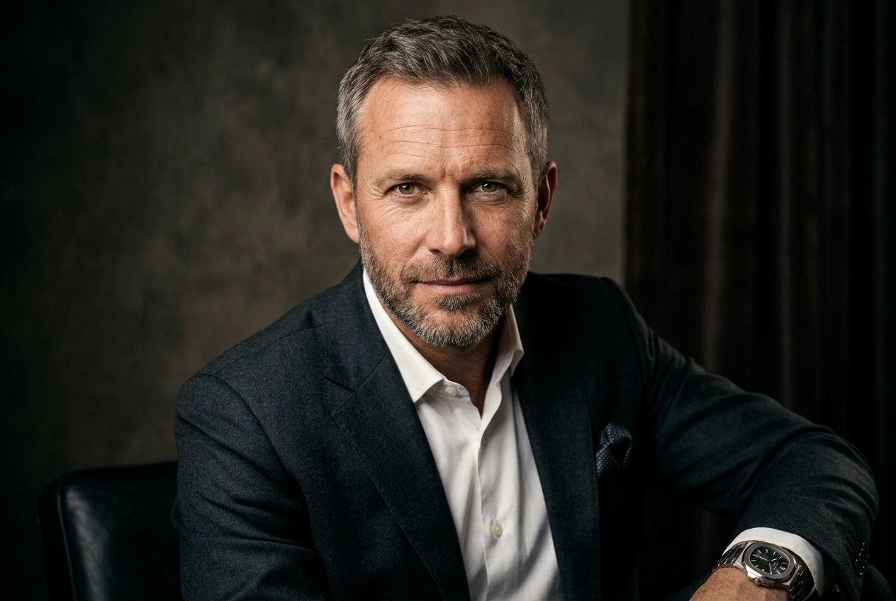 A stunningly realistic digital portrait of a person, showcasing fine details in skin and hair, created using an advanced AI model with a subtle futuristic feel.